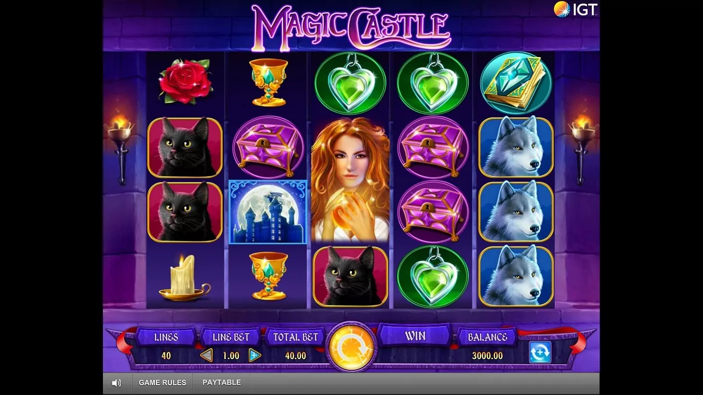 Review Slot Magic Castle ( IGT, RTP 96, 08%)